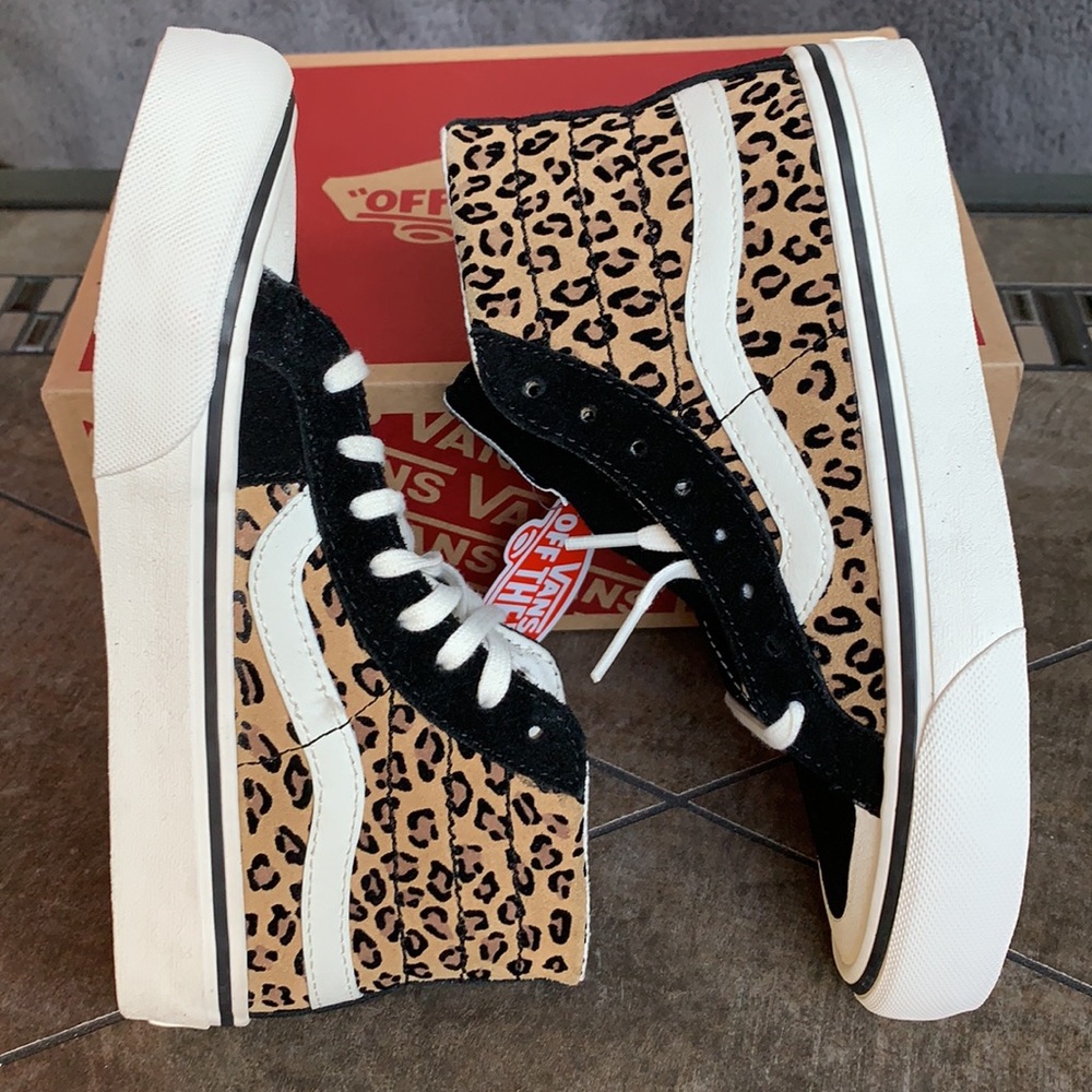 VANS SI8-HI 138 DECON MINI LEOPARD Sde/Marshmlw WM - Picture 9 of 16